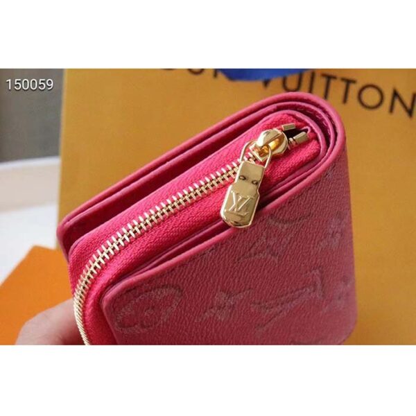 Louis Vuitton LV Women Lou Wallet Fall For You Fuchsia Pink Monogram Coated Canvas - Image 9