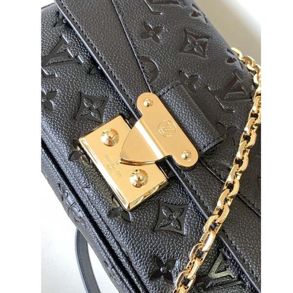 Louis Vuitton LV Women Marceau Black Embossed Grained Cowhide Leather - Image 8
