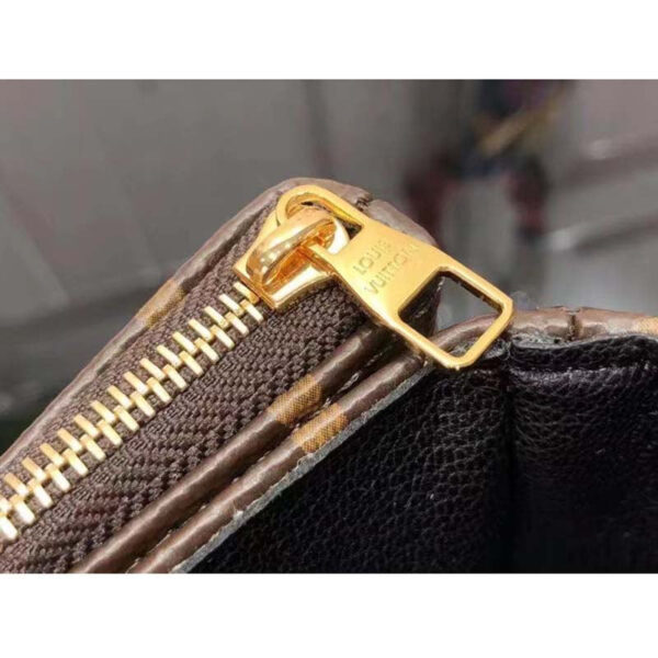 Louis Vuitton LV Women Marceau Black Monogram Coated Canvas Cowhide Leather - Image 8