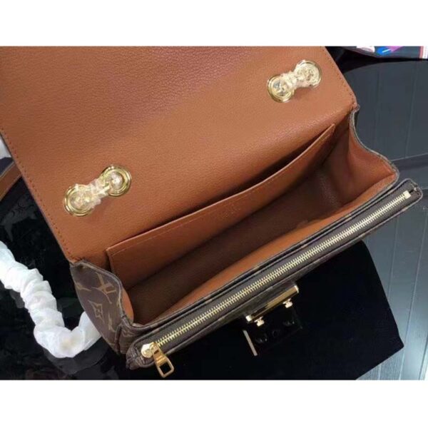 Louis Vuitton LV Women Marceau Brown Monogram Coated Canvas Cowhide Leather - Image 8