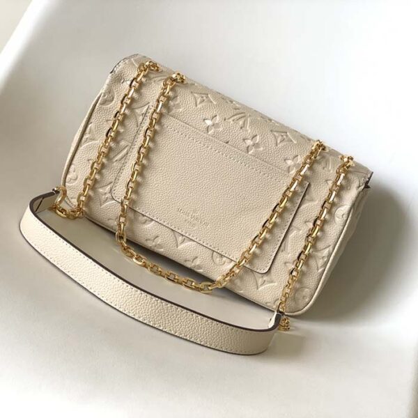 Louis Vuitton LV Women Marceau Dove Gray Embossed Grained Cowhide Leather - Image 3
