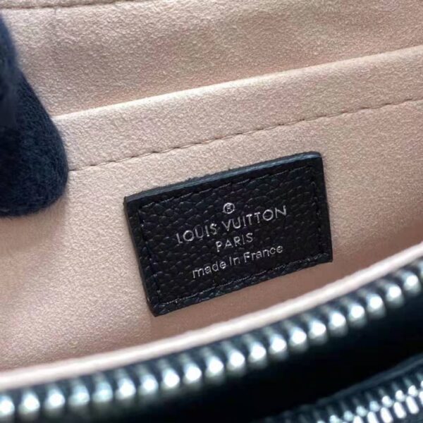 Louis Vuitton LV Women Marelle Handbag Black Epi Grained Cowhide Leather Canvas - Image 17