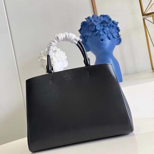 Louis Vuitton LV Women Marelle Tote MM Gold Black Epi Grained Cowhide - Image 5