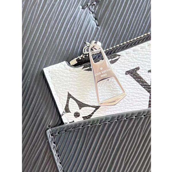 Louis Vuitton LV Women Marelle Tote MM Gold Black Epi Grained Cowhide - Image 8