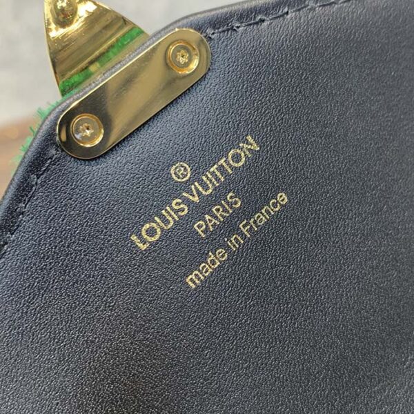 Louis Vuitton LV Women Micro Métis Bag Green Monogram Jacquard Velvet - Image 9