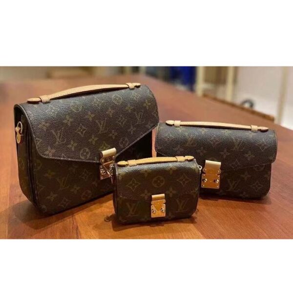 Louis Vuitton LV Women Micro Métis Bag Monogram Coated Canvas Cowhide Leather - Image 3