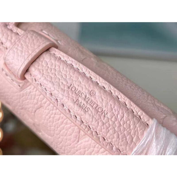 Louis Vuitton LV Women Micro Métis Pink Monogram Empreinte Embossed Supple Grained Cowhide - Image 9