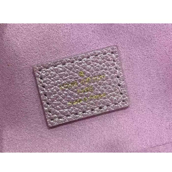 Louis Vuitton LV Women Micro Vanity Pearly Lilac Monogram Empreinte Embossed Supple Grained Cowhide - Image 10