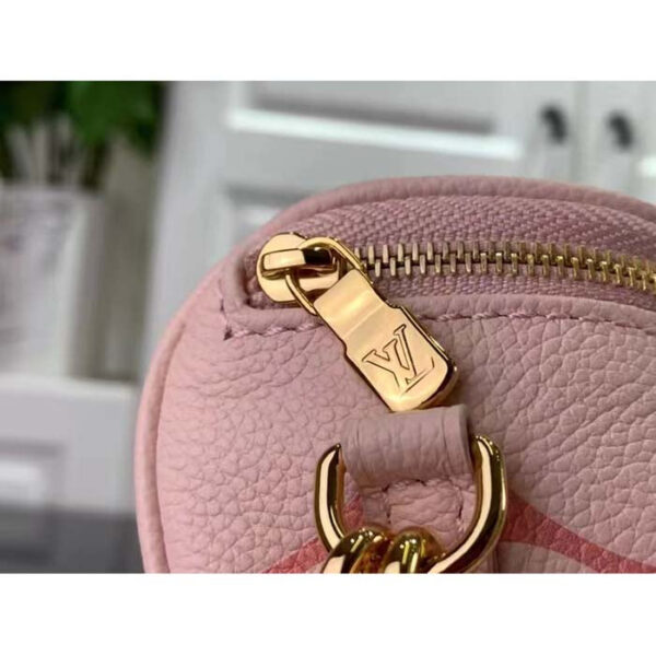 Louis Vuitton LV Women Mini Bumbag Monogram Pink Monogram Empreinte Embossed Supple Grained Cowhide - Image 7
