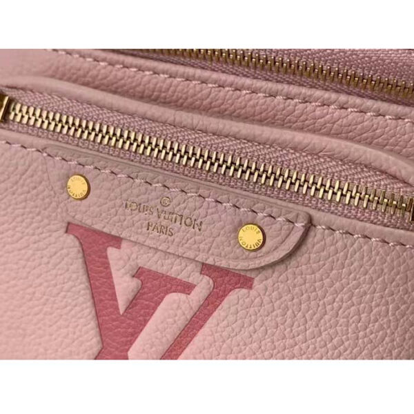 Louis Vuitton LV Women Mini Bumbag Monogram Pink Monogram Empreinte Embossed Supple Grained Cowhide - Image 8