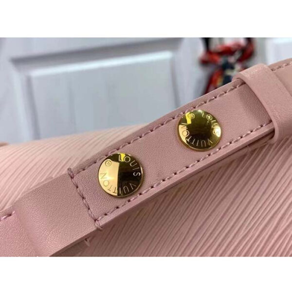 Louis Vuitton LV Women Mini Dauphine Handbag Pink Epi Grained Cowhide Leather - Image 11