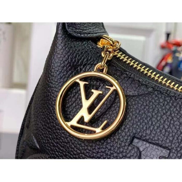Louis Vuitton LV Women Mini Moon Black Monogram Empreinte Embossed Supple Grained Cowhide Leather - Image 7