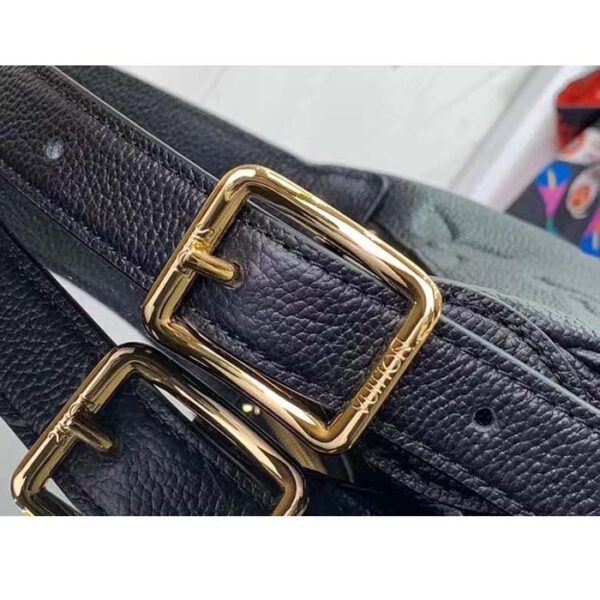 Louis Vuitton LV Women Mini Moon Black Monogram Empreinte Embossed Supple Grained Cowhide Leather - Image 8
