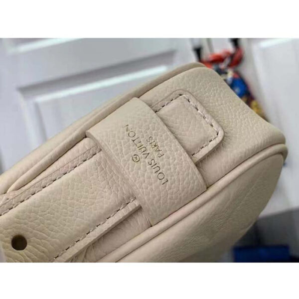 Louis Vuitton LV Women Mini Moon Cream Monogram Empreinte Embossed Supple Grained Cowhide Leather - Image 8