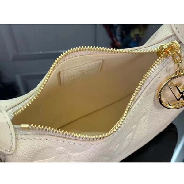Louis Vuitton LV Women Mini Moon Cream Monogram Empreinte Embossed Supple Grained Cowhide Leather - Image 6