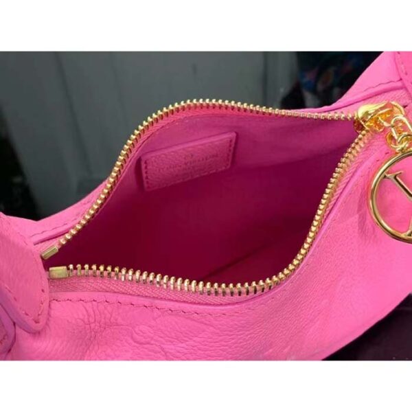 Louis Vuitton LV Women Mini Moon Pink Monogram Empreinte Embossed Supple Grained Cowhide Leather - Image 6