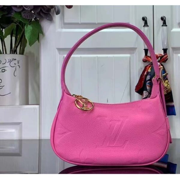 Louis Vuitton LV Women Mini Moon Pink Monogram Empreinte Embossed Supple Grained Cowhide Leather - Image 2