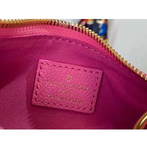 Louis Vuitton LV Women Mini Moon Pink Monogram Empreinte Embossed Supple Grained Cowhide Leather - Image 10