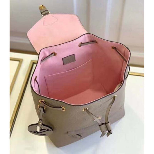 Louis Vuitton LV Women Montsouris Backpack Monogram Empreinte Embossed Leather - Image 5