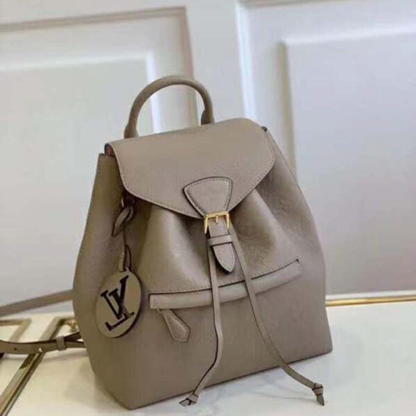 Louis Vuitton LV Women Montsouris Backpack Monogram Empreinte Embossed Leather - Image 2