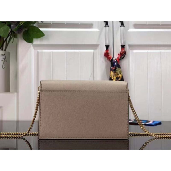 Louis Vuitton LV Women Mylockme Chain Pochette Greige Beige Calf Leather - Image 4