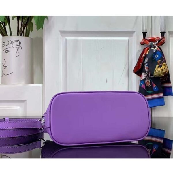 Louis Vuitton LV Women Nano Alma Handbag Lilas Provence Lilac Epi Grained Cowhide Leather - Image 5