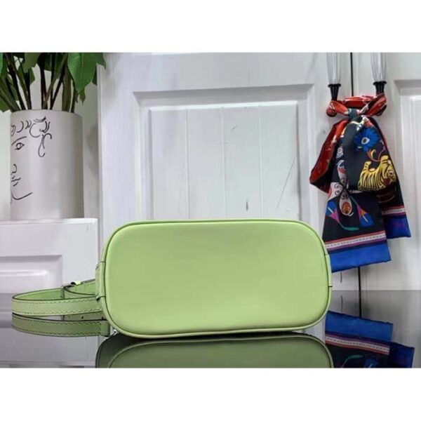 Louis Vuitton LV Women Nano Alma Handbag Vert Noto Green Epi Grained Cowhide Leather - Image 2