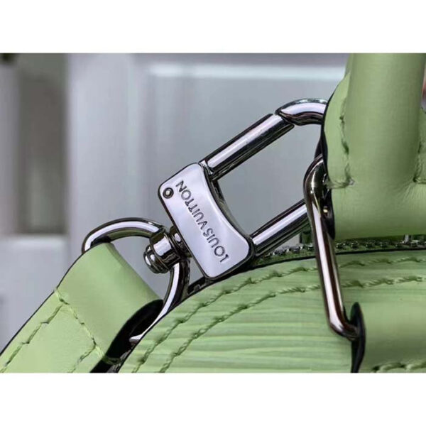 Louis Vuitton LV Women Nano Alma Handbag Vert Noto Green Epi Grained Cowhide Leather - Image 10
