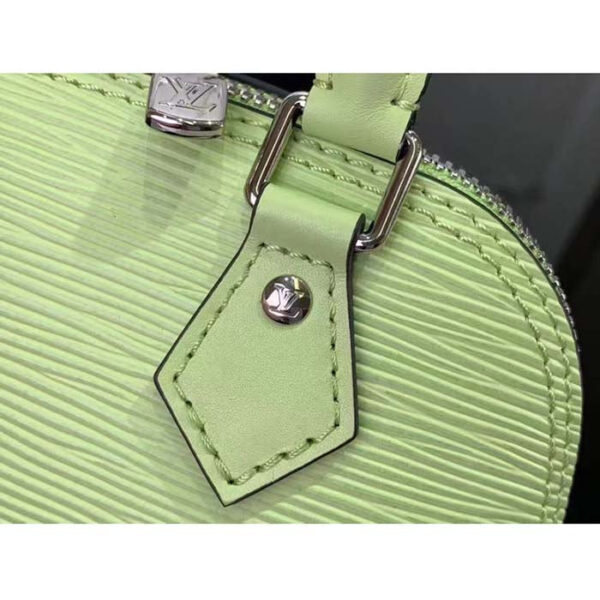 Louis Vuitton LV Women Nano Alma Handbag Vert Noto Green Epi Grained Cowhide Leather - Image 4