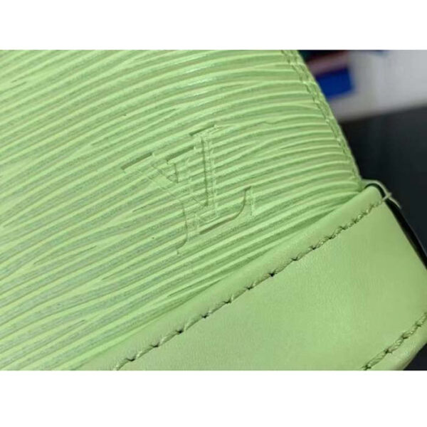 Louis Vuitton LV Women Nano Alma Handbag Vert Noto Green Epi Grained Cowhide Leather - Image 8