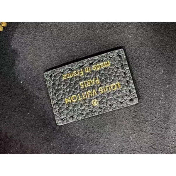 Louis Vuitton LV Women Nano Speedy Bag Black Monogram Empreinte Grained Cowhide Leather - Image 10
