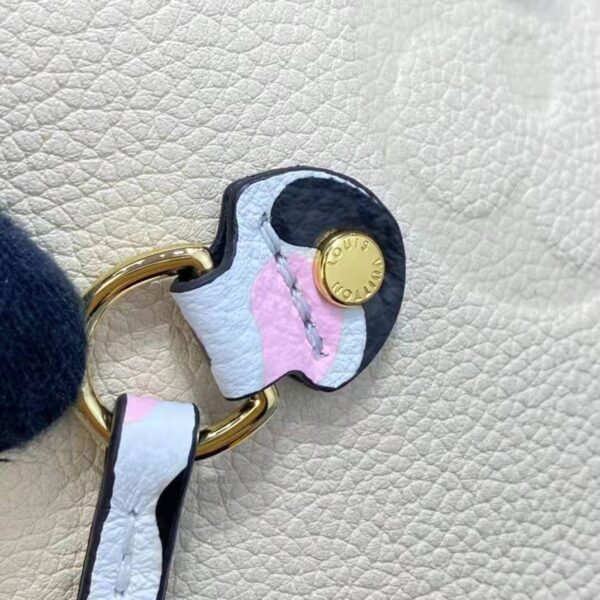 Louis Vuitton LV Women Neverfull MM Tote Bag Wild at Heart Cream Embossed Supple Grained Cowhide - Image 15