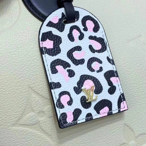 Louis Vuitton LV Women Neverfull MM Tote Bag Wild at Heart Cream Embossed Supple Grained Cowhide - Image 12