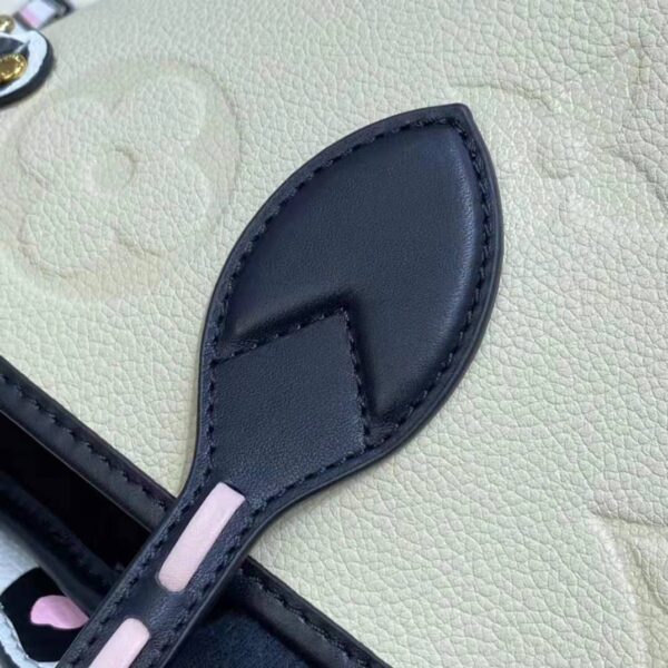 Louis Vuitton LV Women Neverfull MM Tote Bag Wild at Heart Cream Embossed Supple Grained Cowhide - Image 14