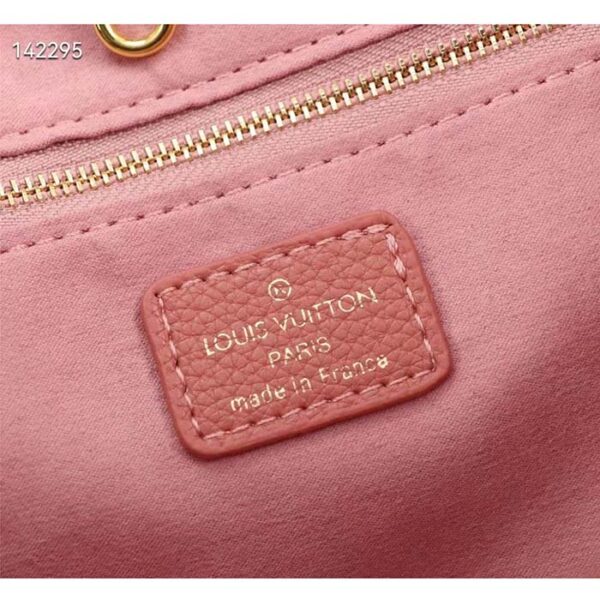 Louis Vuitton LV Women Neverfull MM Tote Cream Monogram Coated Canvas Cowhide Leather - Image 10