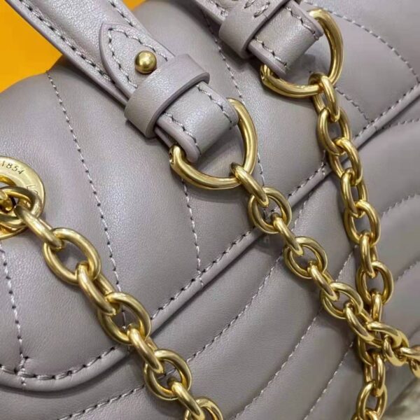 Louis Vuitton LV Women New Wave Chain Bag Handbag Sandy Smooth Cowhide Leather - Image 13