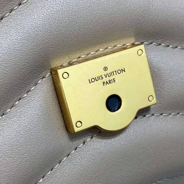 Louis Vuitton LV Women New Wave Chain Bag Handbag Sandy Smooth Cowhide Leather - Image 15