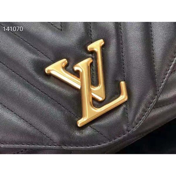 Louis Vuitton LV Women New Wave Multi-Pochette Black Smooth Cowhide Leather - Image 6