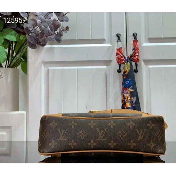 Louis Vuitton LV Women Odéon MM Monogram Coated Canvas-Brown - Image 5