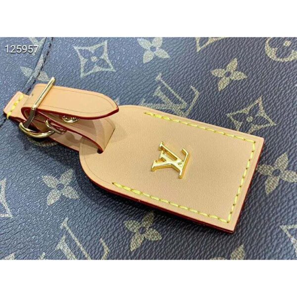 Louis Vuitton LV Women Odéon MM Monogram Coated Canvas-Brown - Image 7