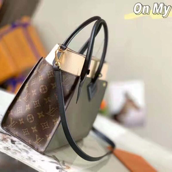 Louis Vuitton LV Women On My Side MM Green Twist Calfskin Monogram Canvas - Image 5