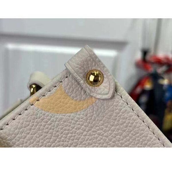 Louis Vuitton LV Women OnTheGo PM Neutral Gradient Monogram Empreinte Embossed Cowhide Leather - Image 9