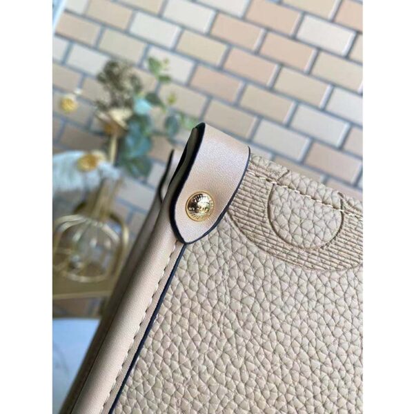 Louis Vuitton LV Women Onthego MM Tote Bag Monogram Embossed Grained Cowhide - Image 4