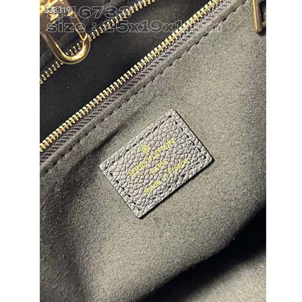 Louis Vuitton LV Women Onthego PM Black Monogram Empreinte Grained Cowhide Leather Studs - Image 8