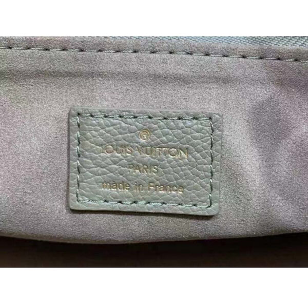 Louis Vuitton LV Women Onthego PM Light Khaki Cream Monogram Empreinte Embossed Grained Cowhide Leather - Image 10