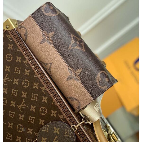 Louis Vuitton LV Women Onthego PM Tote Monogram Reverse Coated Canvas - Image 6