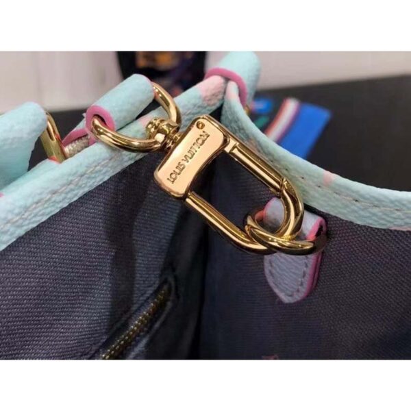 Louis Vuitton LV Women Onthego PM Tote Sunrise Pastel Monogram Coated Canvas - Image 9