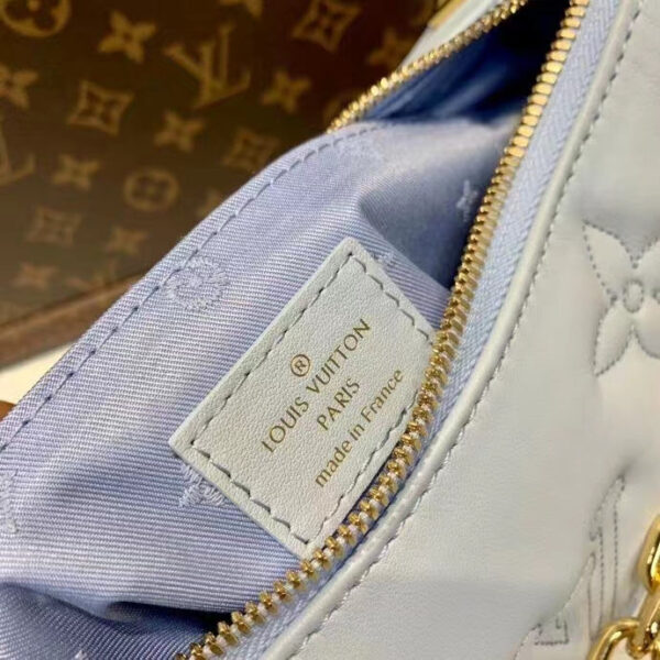 Louis Vuitton LV Women Over The Moon Blue Quilted Embroidered Smooth Calf Leather - Image 10