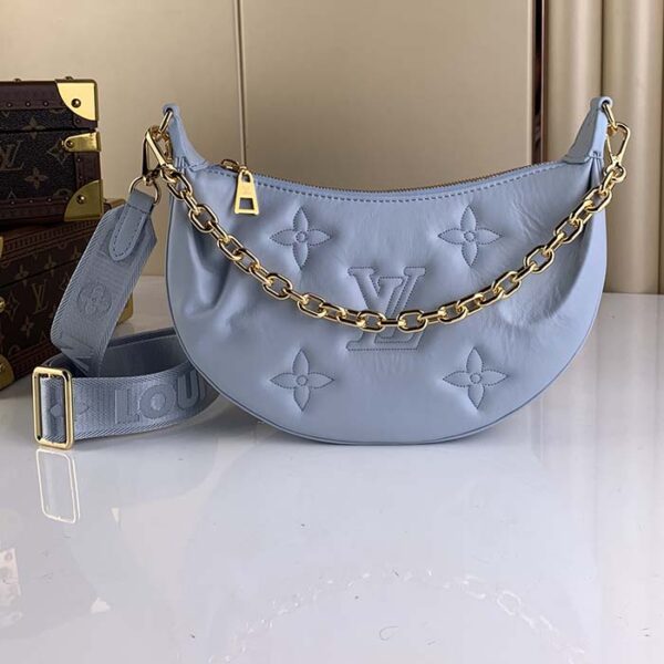 Louis Vuitton LV Women Over The Moon Lilas Purple Quilted Embroidered Calf Leather - Image 2