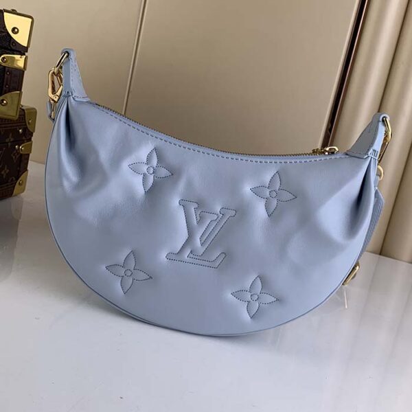 Louis Vuitton LV Women Over The Moon Lilas Purple Quilted Embroidered Calf Leather - Image 4